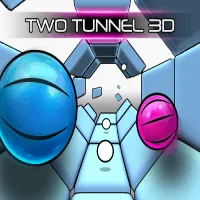 Play Two Tunnel 3d - Free online game